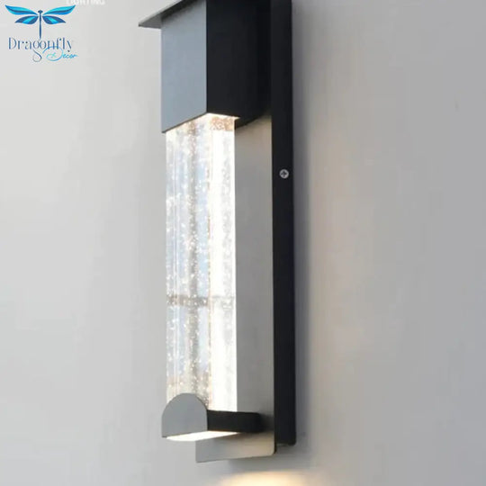 New Led Wall Lighting Pir Motion Sensor Crystal Outdoor Ip65 Waterproof Street Lamp For Balcony