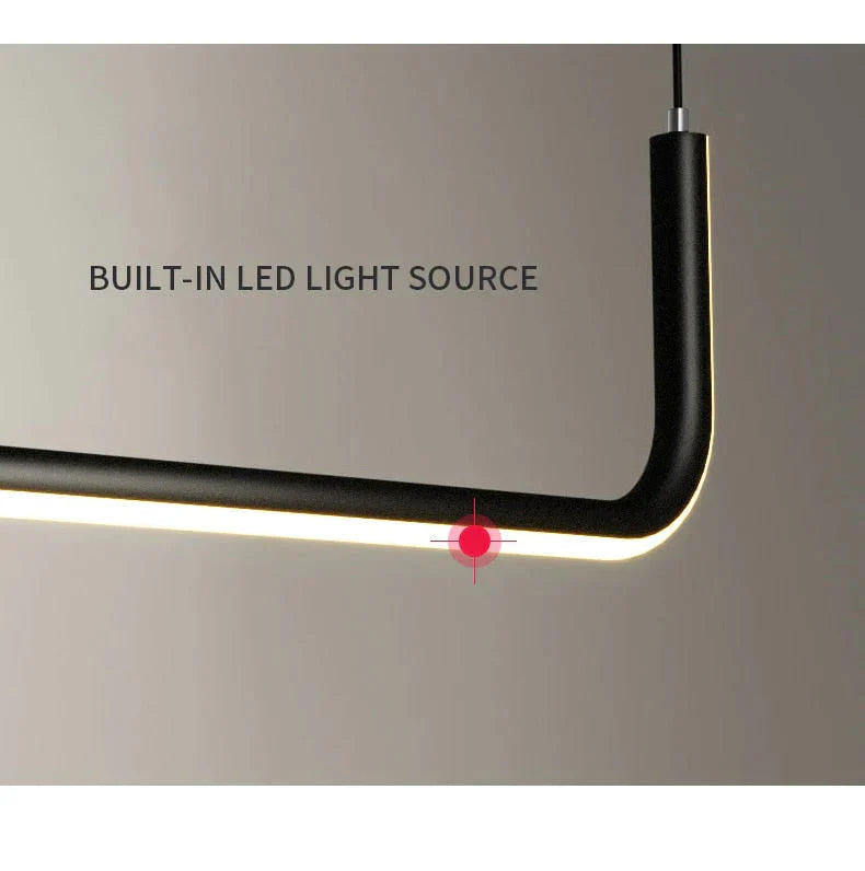 Amelia’s Geometric Delight: Modern Led Pendant Light For Your Kitchen Or Dining Room