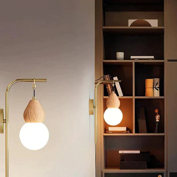 Nordic Corridor Bedside Lamp Copper Wall Lamps