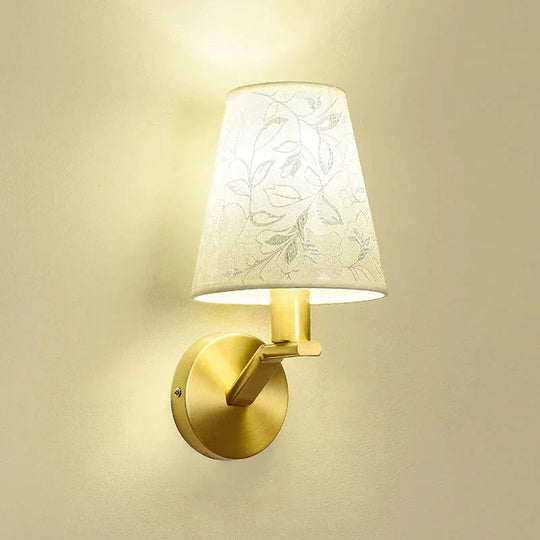 Nordic Living Room Background Wall Bedroom Copper Lamp Lamps