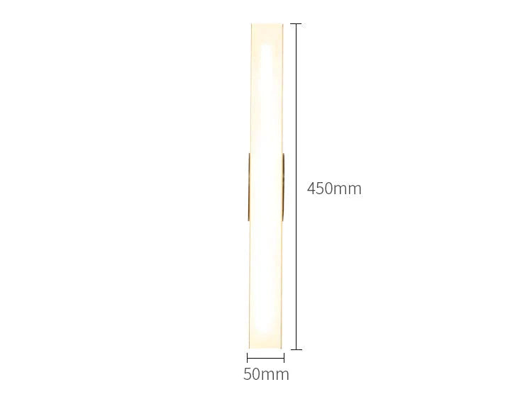 Nordic Luxury Simple Creative Modern Background Wall Corridor Copper Lamp Lamps