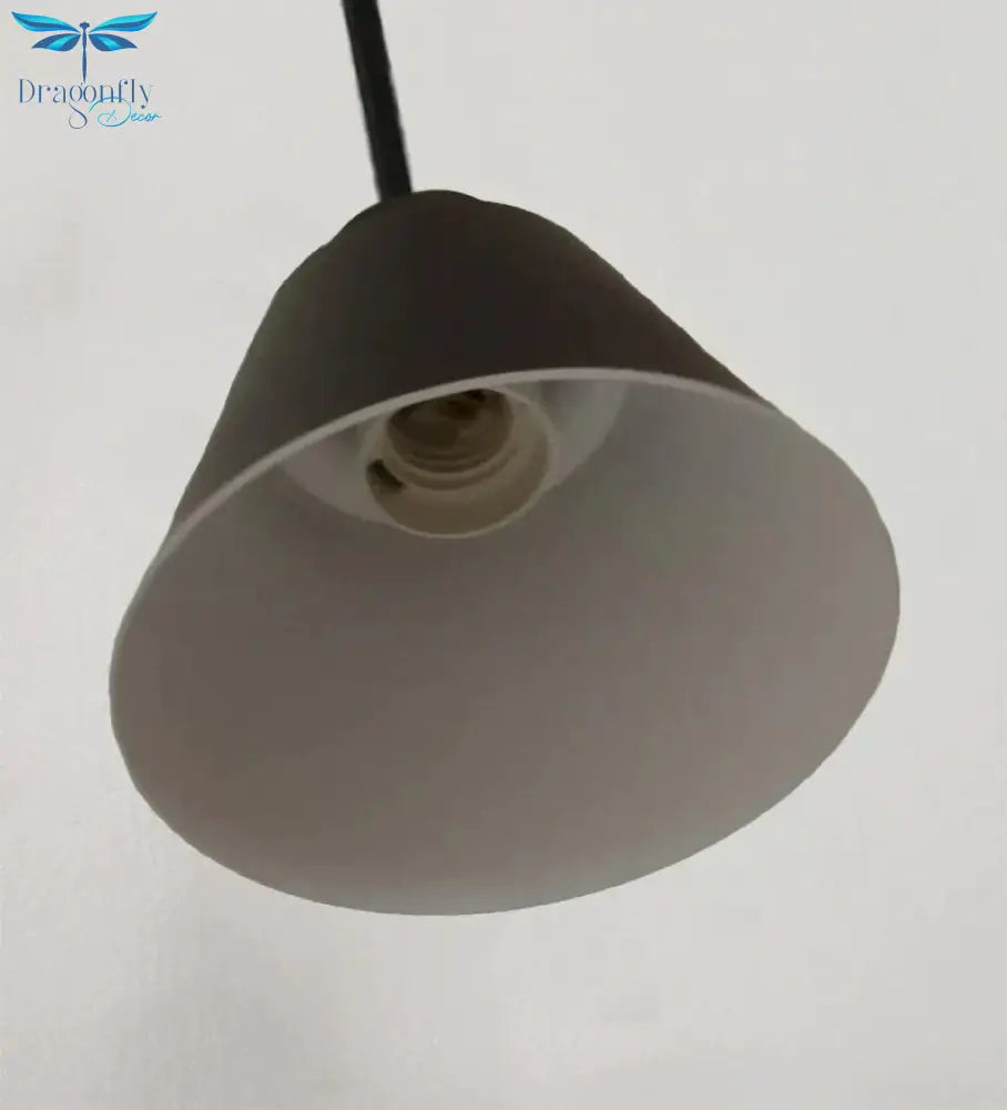 Nordic Modern Hanging Lights E27 Aluminum Wood Pendant Lights Household Restaurant Decorative