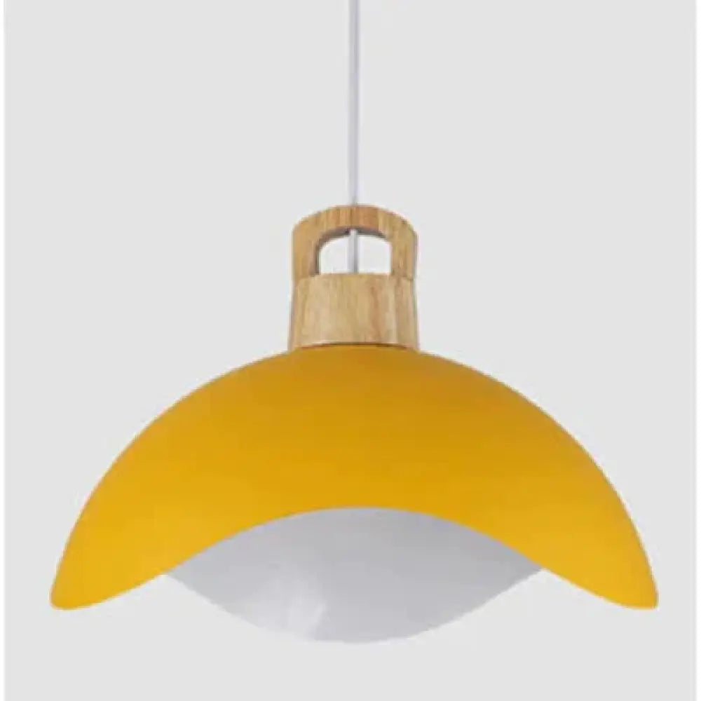 Nordic Modern Wood Aluminum E27 Pendant Lights Dining Room Bedroom Bedside Kitchen Living Billiard
