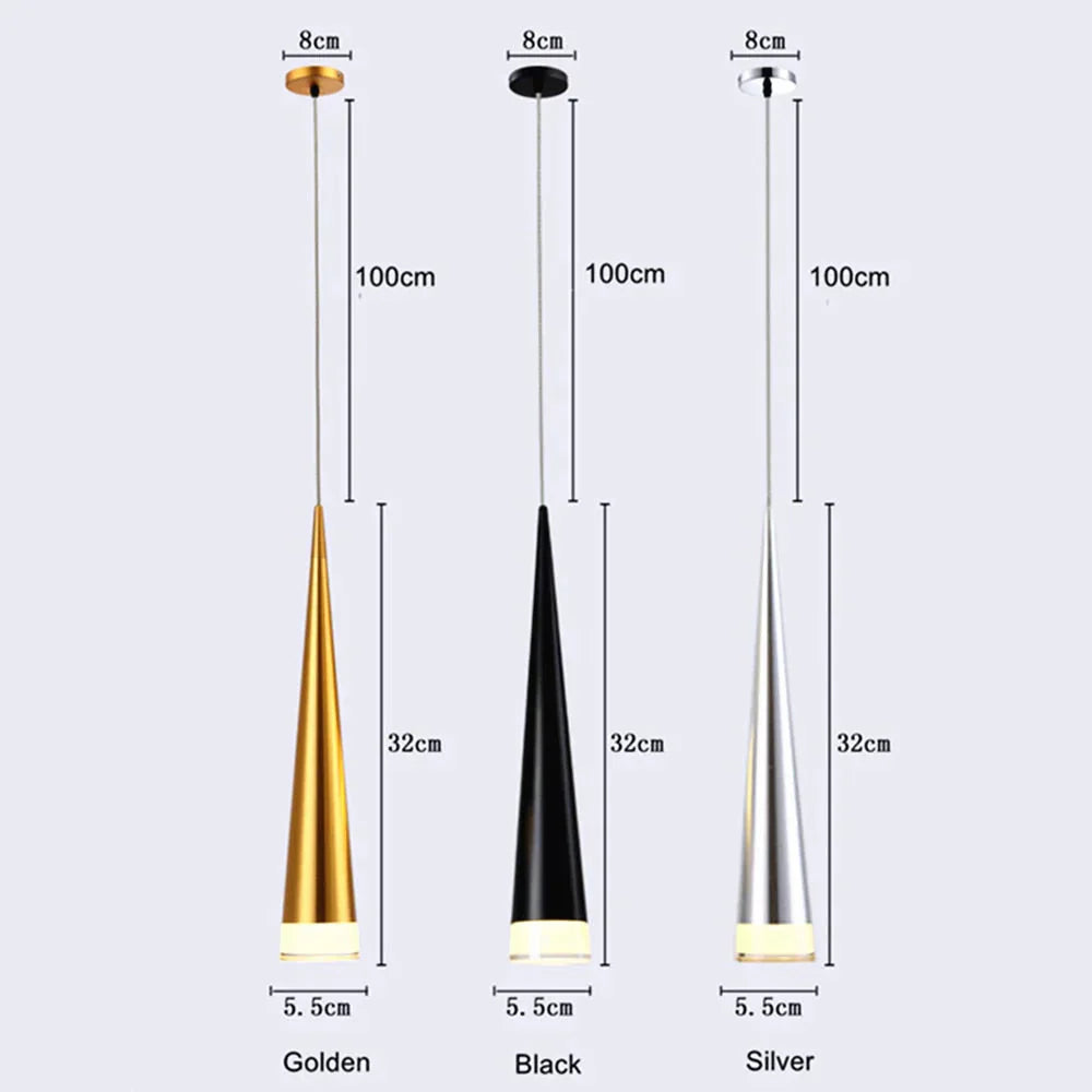 Novelty Led Pendant Lamp Dimmable Lights Kitchen Island Dining Room Shop Bar Counter Decoration