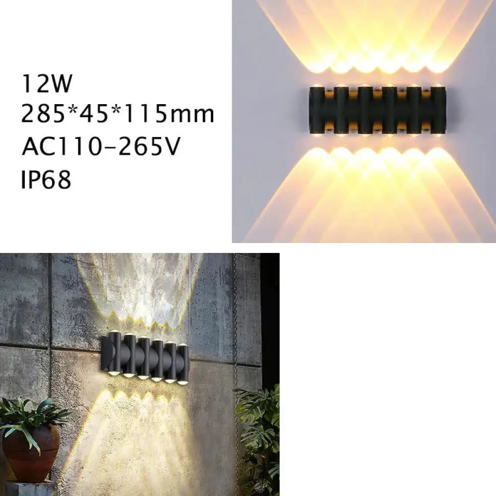 Outdoor Lighting Led Garden Light Alumunim Wall Lamp Villa Porch Street Sconce Lightings 110V -