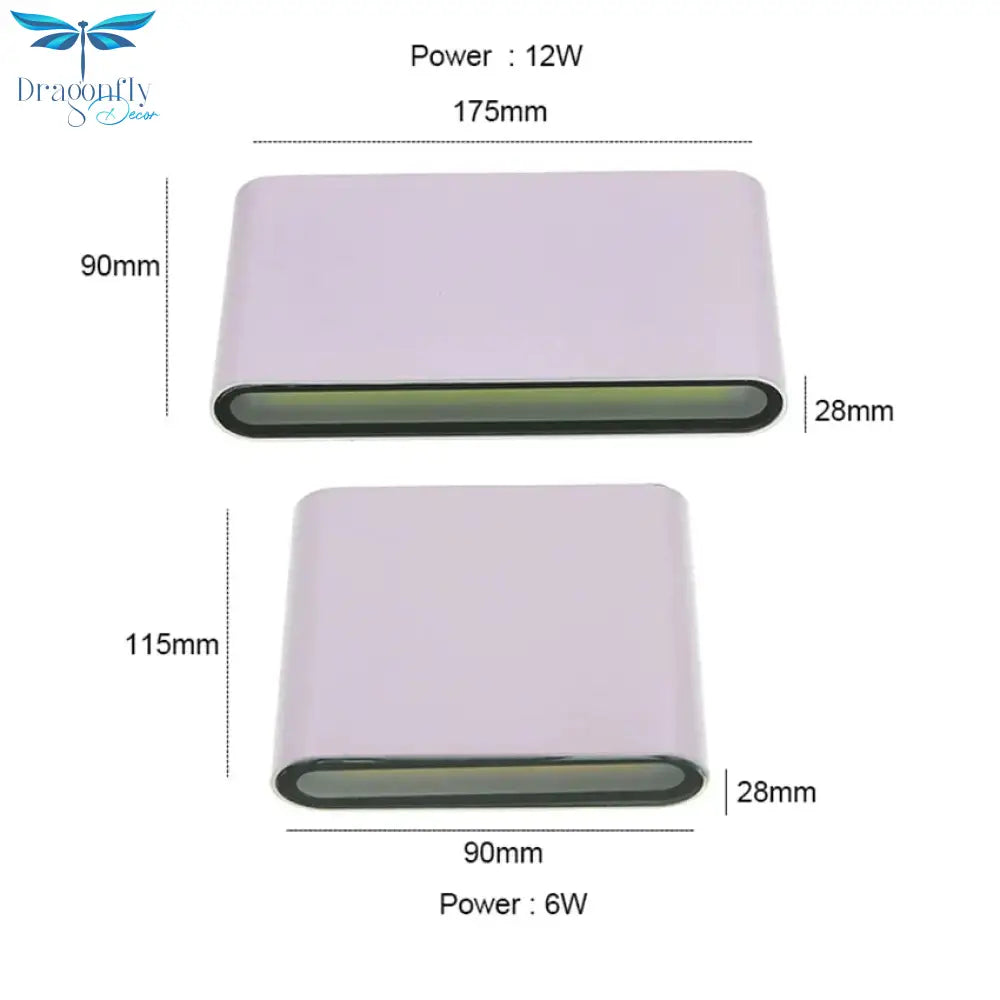 Outdoor Waterproof Wall Lamp Modern Led Light Indoor Sconce Decorative Lighting Porch Garden Lights