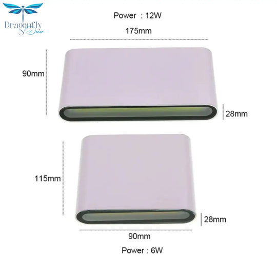 Outdoor Waterproof Wall Lamp Modern Led Light Indoor Sconce Decorative Lighting Porch Garden Lights