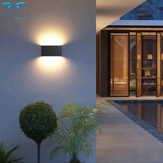 Outdoor Waterproof Wall Lamp Modern Led Light Indoor Sconce Decorative Lighting Porch Garden Lights