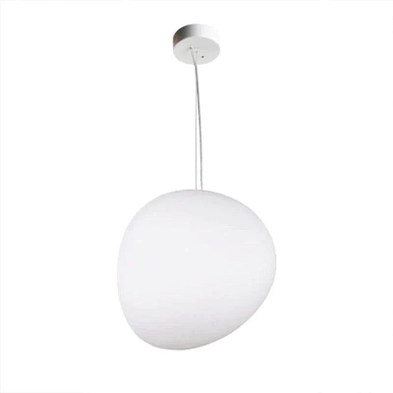 Pebble Chandelier Stone Lamp Living Room Irregular Glass Special Shaped Egg Ball Goose Warm