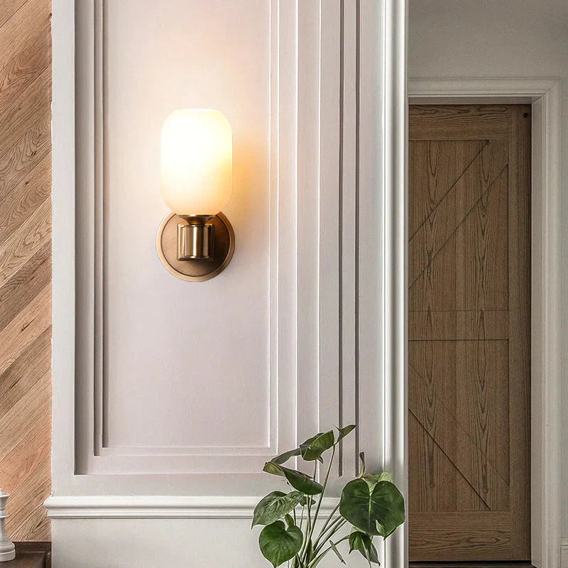 Post - Modern Light Luxury Crystal Copper Wall Lamp Lamps
