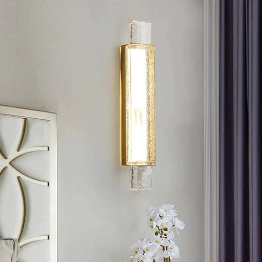 Post - Modern Luxury Simple Creative Bedroom Copper Wall Lamp Lamps