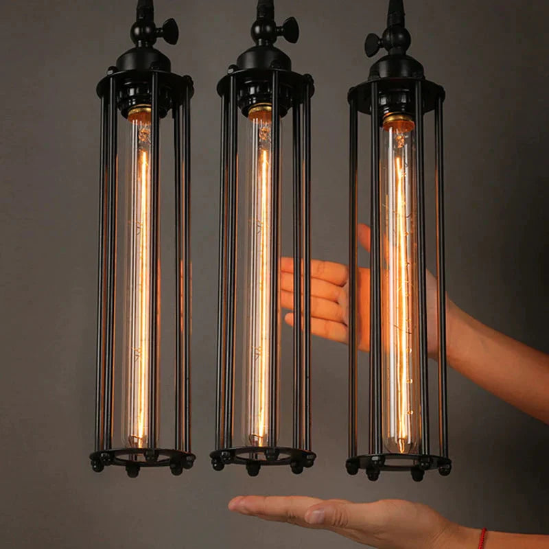 Retro Vintage Pendant Lights Steam Punk Industrial Style Single Head Use Edison Light Bulb Hanglamp