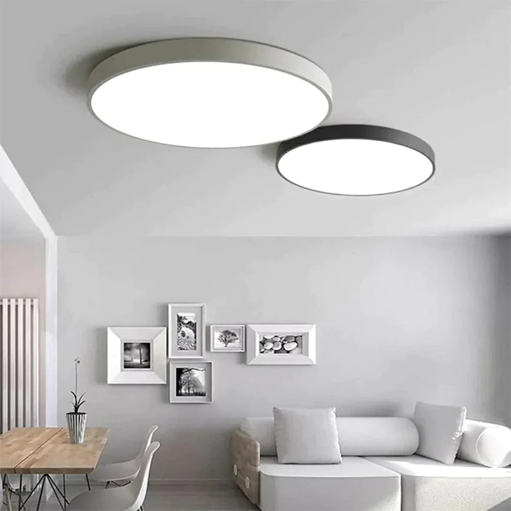 Led Simple Ceiling Lights 5Cm Bedroom Study Room Remote Lamp Modern Plafonnier Led Lighting Home