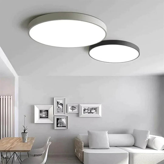 Led Simple Ceiling Lights 5Cm Bedroom Study Room Remote Lamp Modern Plafonnier Led Lighting Home