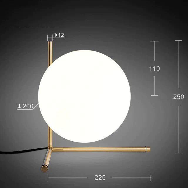 Danish Nordic Modern Round Glass Ball Chandelier For Bedroom Cafe Restaurant Bar Indoor Lighting