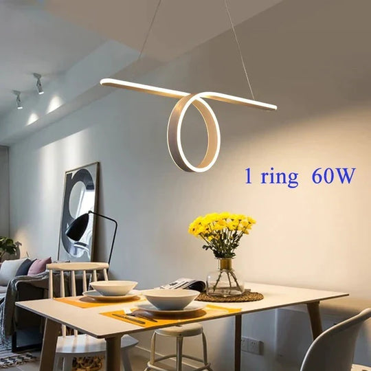 Dimming Led Pendant Lights Lamps For Dinning Kitchen Room Cord Hanging Suspension Luminaire Lamp