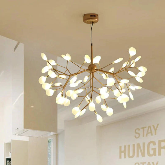 Postmodern Led Chandelier Nordic Living Room Suspended Lighting Home Fixtures Restaurant Hanging