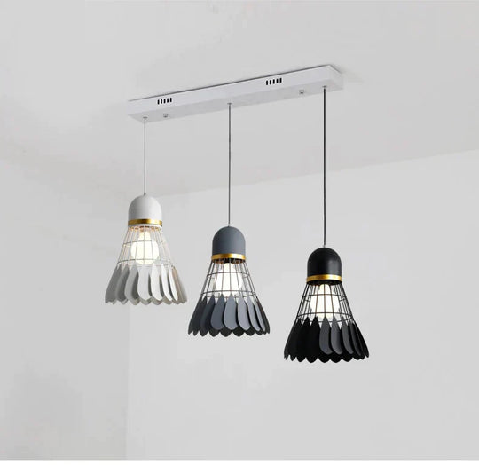 Badminton Chandelier Minimalist Modern Scandinavian Restaurant Lamp Dining Room Creative