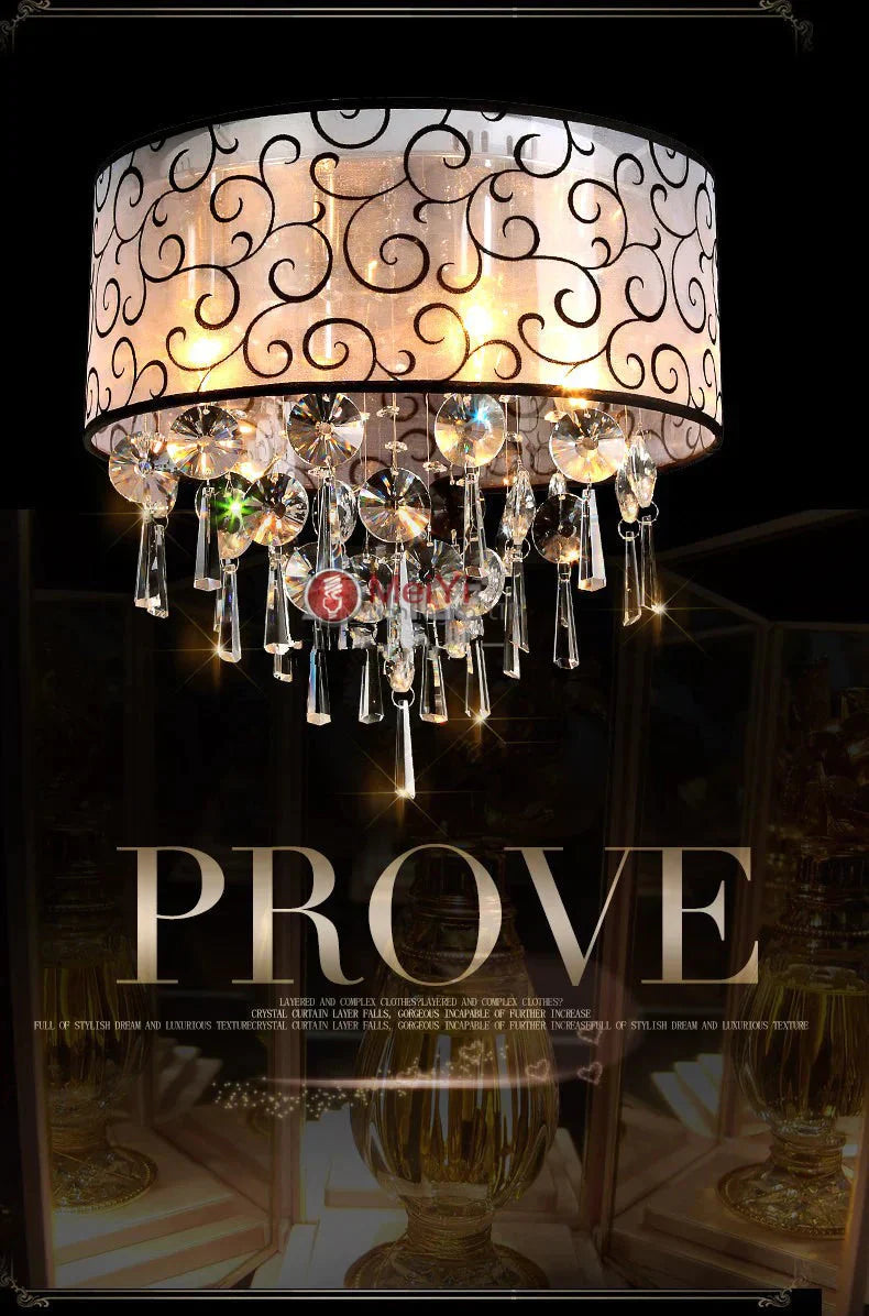 Modern Crystal Pendant Lights For Living Room Luminarias Para Sala Plafon Led Lamp Fixtures Bedroom