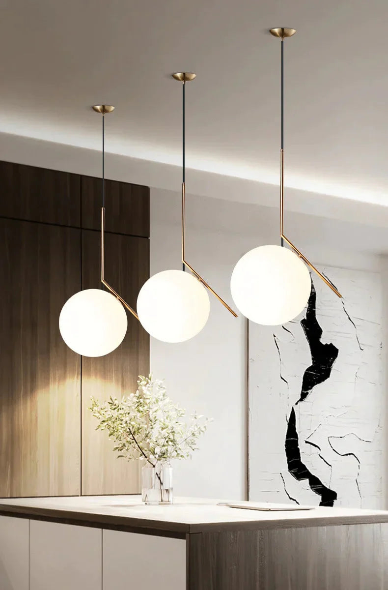 Modern Style Living Room Bedroom Minimalist Restaurant Pendant Light Nordic Clothing Decoration