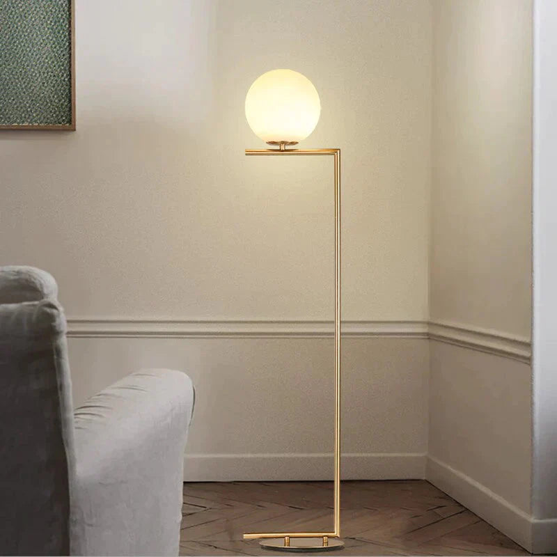 Danish Nordic Modern Round Glass Ball Chandelier For Bedroom Cafe Restaurant Bar Indoor Lighting