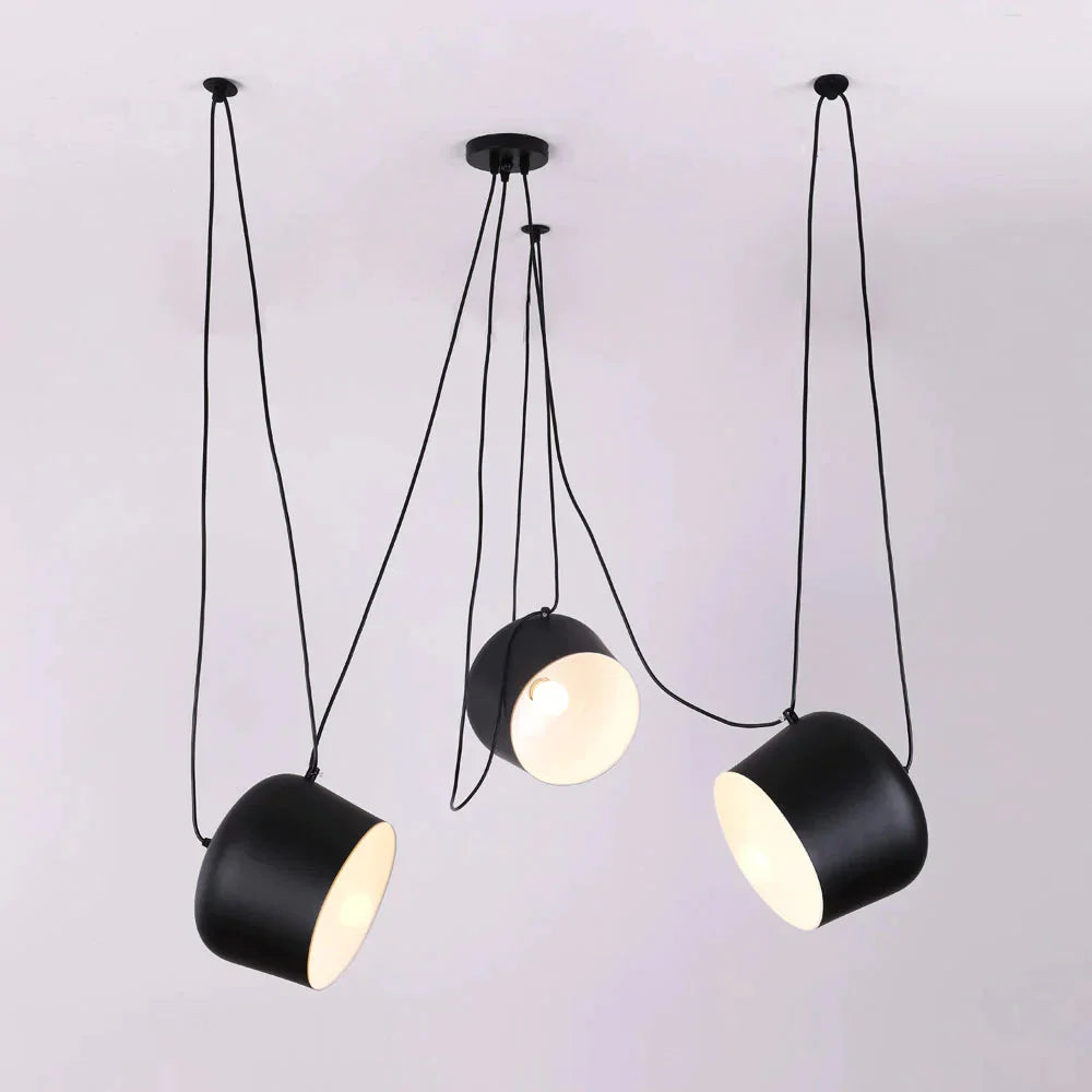 Custom Modern Spider Industrial Pendant Lights For Diving Room/Restaurants Kitchen Lamps E27