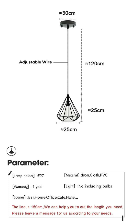 Nordic Home Decoration Modern Pendant Ceiling Lamps Loft Scandinavian Style Light For Kitchen