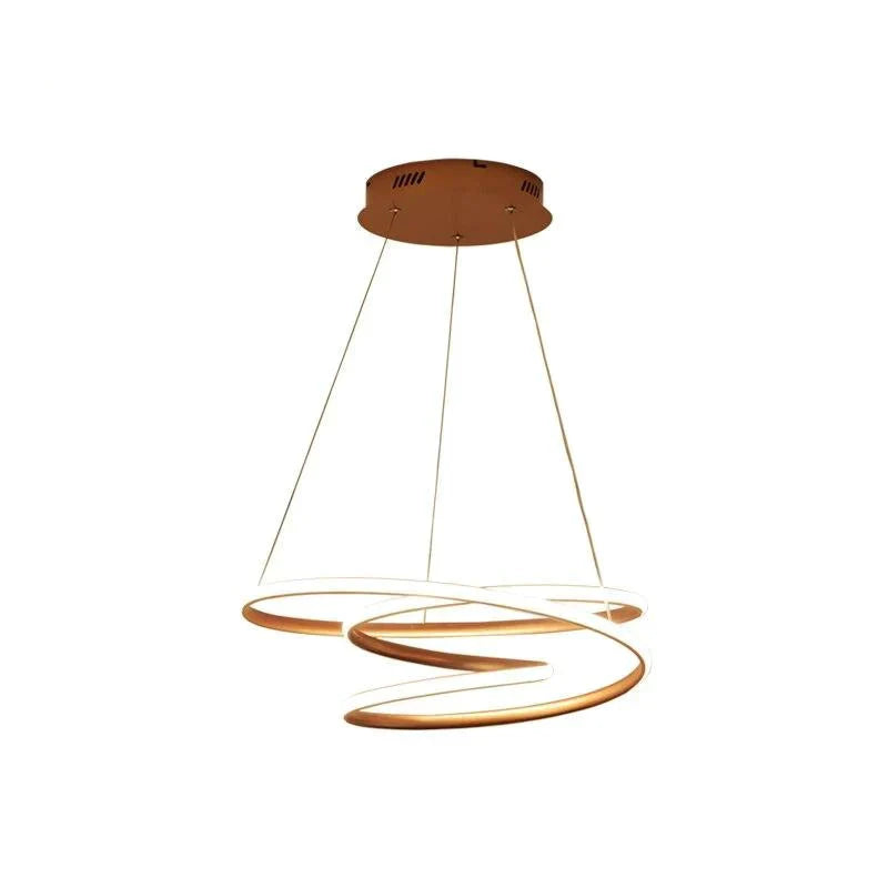 Creative Led Pendant Lights Dinning Room Modern Hanging Lamps Living Restaurant Bar Aluminum