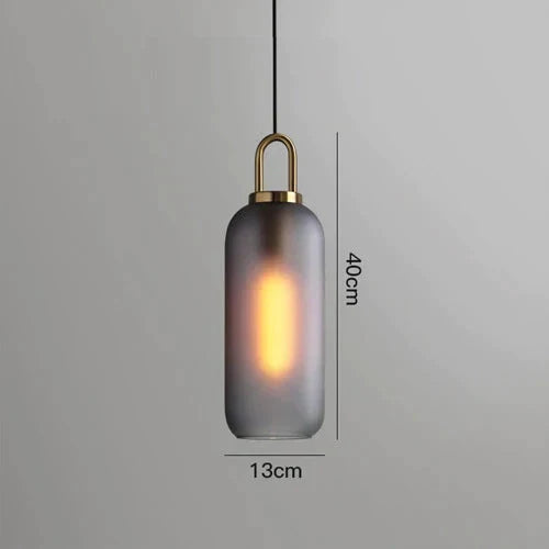 Postmodern Ins Pendant Lights Luxury Restaurant Lamps Nordic Bar Bedroom Bedside Glass Ball Single