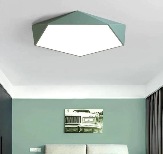 Macarons Ceiling Lights Colorful Lampshade Lamp For Living Room Bedroom Kids Mount Indoor