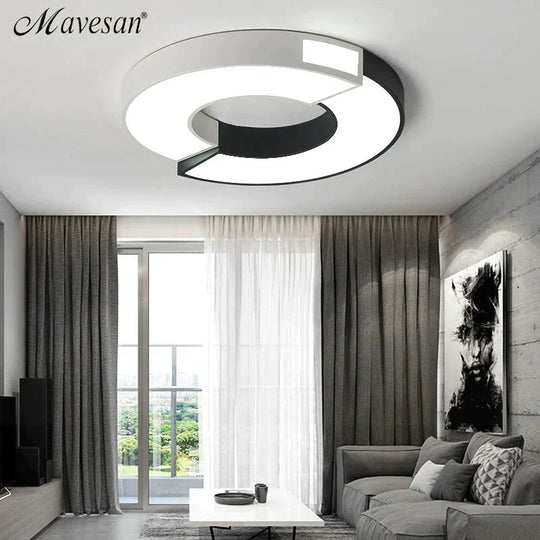 Modern Square Led Ceiling Lights For Living Room White Celling Lamps Bedroom Lighting Fixture