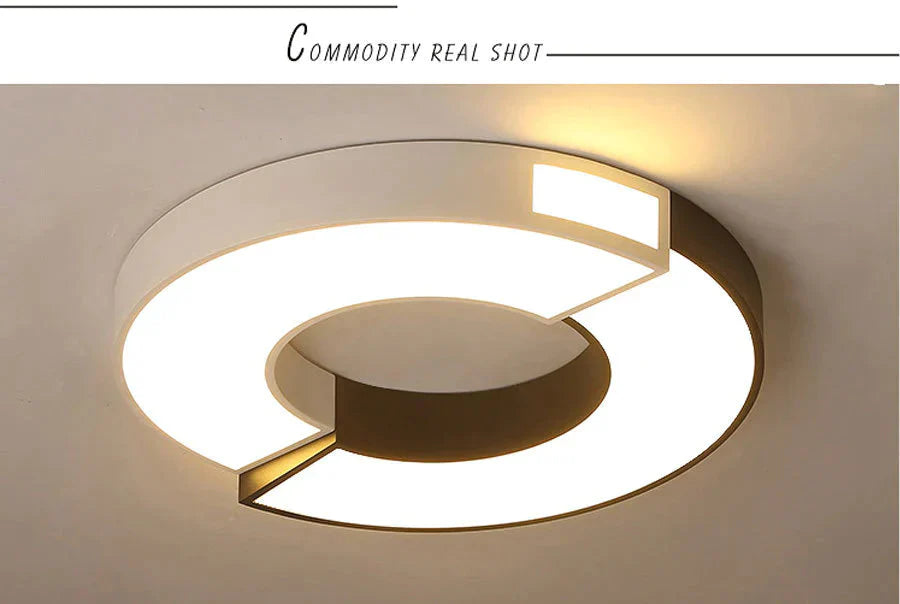 Modern Square Led Ceiling Lights For Living Room White Celling Lamps Bedroom Lighting Fixture