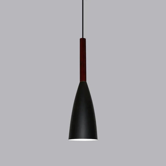 Wood Pendant Lights E27 Led Modern Hanglamp Nordic Lamp Living Room Restaurants Kitchen Dining Bar