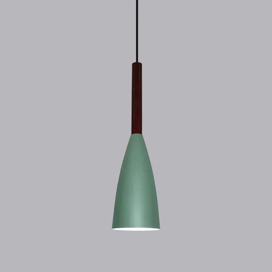 Wood Pendant Lights E27 Led Modern Hanglamp Nordic Lamp Living Room Restaurants Kitchen Dining Bar