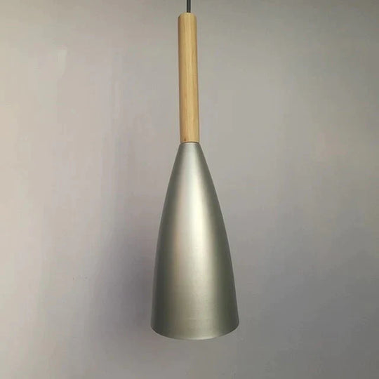 Wood Pendant Lights E27 Led Modern Hanglamp Nordic Lamp Living Room Restaurants Kitchen Dining Bar