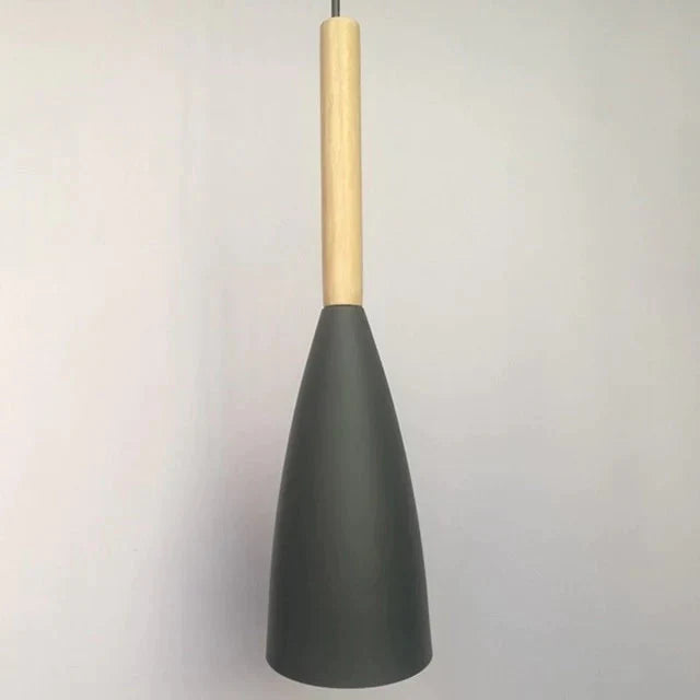 Wood Pendant Lights E27 Led Modern Hanglamp Nordic Lamp Living Room Restaurants Kitchen Dining Bar