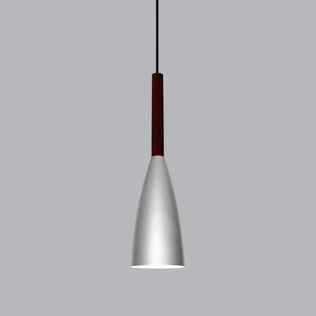 Wood Pendant Lights E27 Led Modern Hanglamp Nordic Lamp Living Room Restaurants Kitchen Dining Bar