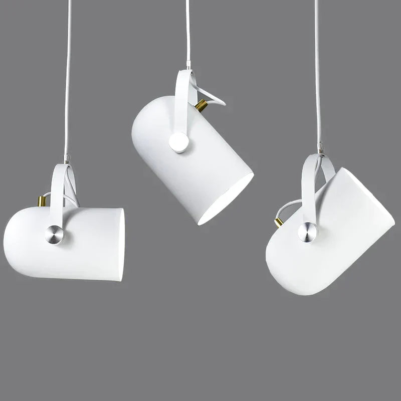 Nordic Minimalism Droplight Angle Adjustable E27 Small Pendant Lights Home Decor Lighting Lamp And