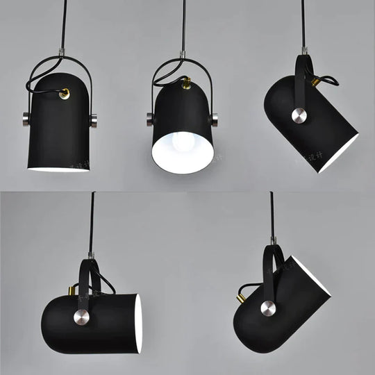 Nordic Minimalism Droplight Angle Adjustable E27 Small Pendant Lights Home Decor Lighting Lamp And