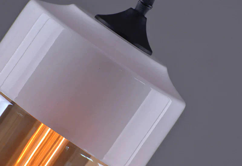Nordic Modern Loft Hanging Glass Pendant Lamp Fixtures E27 E26 Led Lights For Kitchen Restaurant