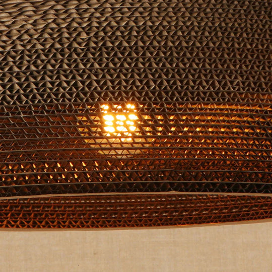 Modern Nordic Pendant Light Hanging E27 Led Origami Paper Shade Lamp Bar Restaurant Living Room