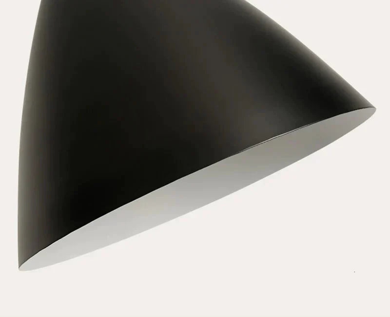 Nordic Simple Black White Pendant Light E27 Led Modern Hanging Lamp For Bedroom Living Room Hotel