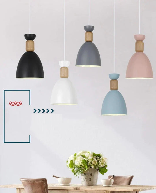 Nordic Light Pendant Lamp Home Table Loft Decor Hanging Lamps Ceiling Luminaire Modern Kitchen