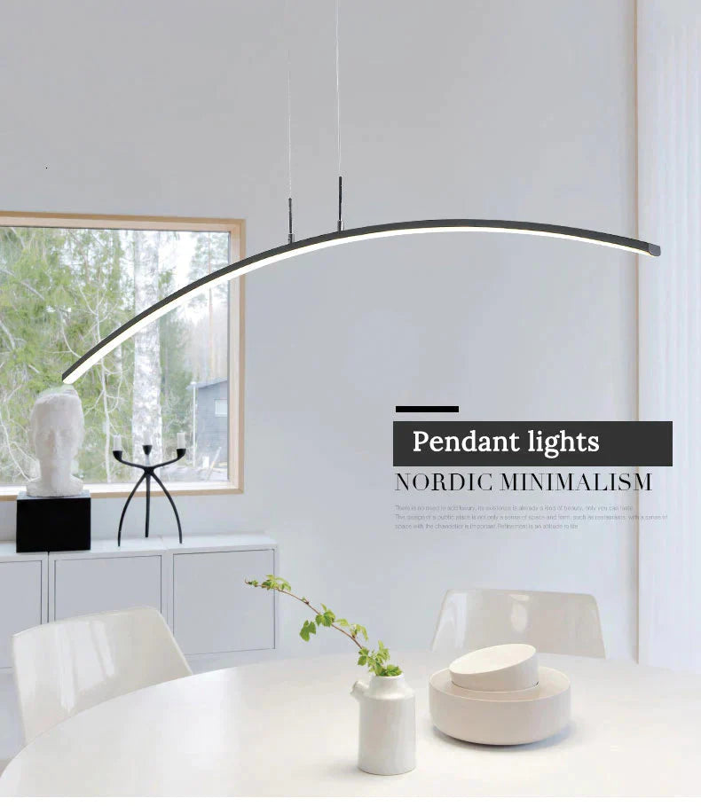 Remote Control Modern Pendant Lights For Kitchen Dining Room Cord Hanging Ceiling Lamps Deco Maison