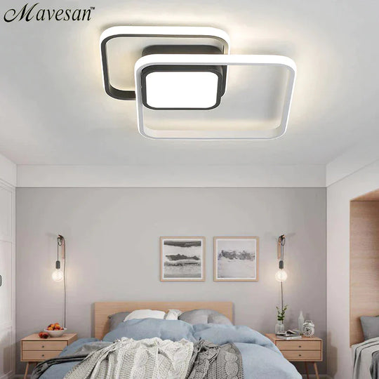 New Modern Led Ceiling Light For Living Room Bedroom Dining Aluminum Body Indoor Home Lamp Lighting
