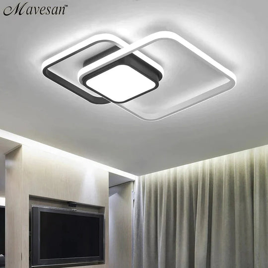 New Modern Led Ceiling Light For Living Room Bedroom Dining Aluminum Body Indoor Home Lamp Lighting