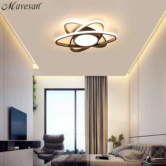 New Modern Led Ceiling Light For Living Room Bedroom Dining Aluminum Body Indoor Home Lamp Lighting