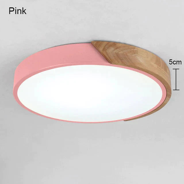 Dimmable Led Ceiling Lights 5Cm Ultra Thin Modern Lamp Nordic Living Room Bedroom Plafonnier