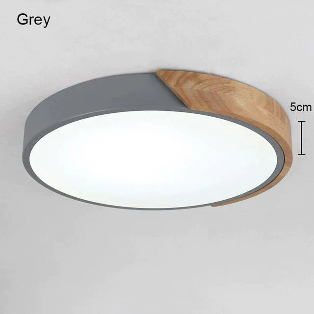 Dimmable Led Ceiling Lights 5Cm Ultra Thin Modern Lamp Nordic Living Room Bedroom Plafonnier