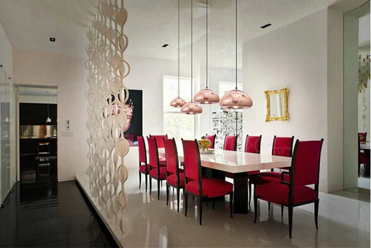 Art Deco Modern Novelty Glass Pendant Light Led E27 With 3 Colors For Parlor Bedroom Dining Room